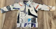 Ocean &ground ラッシュガード ジップアップ 総柄 長袖　水着　80