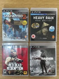 PS3 ソフト 4本セット 北米版 動作確認済
