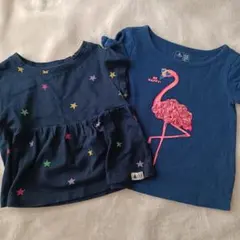 GAP Tシャツ 2枚セット 80　保育園 洗い替え