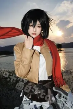 コスプレ 衣装 ウィッグ 靴 ヒストリア 進撃の巨人 クリスタ ミカサ セット コスプレ 衣装 ウィッグ 靴 ヒストリア 進撃の巨人 クリスタ