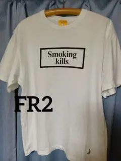 FR2 Smoking Kills Tシャツ ホワイト ブルズBullsパロディ - メルカリ
