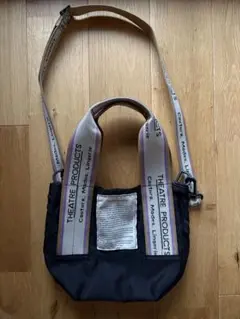 THEATRE PRODUCTS ブラックショルダーバッグ
