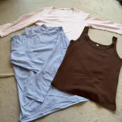 ユニクロ　その他　Lサイズ レディース　トップス　まとめ売り　タンクトップ　長袖