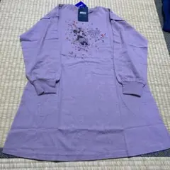 最終値下げ！ブリーズ新品値札つき！ミニーマウス 長袖ワンピース 130