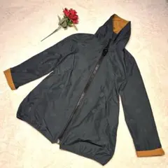 ナイロンジャケット マウンテンパーカー 水玉 フーディー