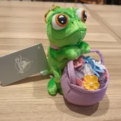 Disney カエルマスコット 花のバスケット付き