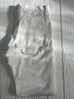 【新品】Back and Forth メンズホワイトデニム❣️