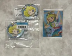 プリパラ　みれぃ　缶バッジ　カード