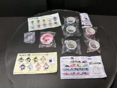 くら寿司　ブルーロック　千切 豹馬缶バッジ＆烏 旅人めじるしチャーム
