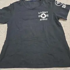 AVIREX レディース　U.S. NAVY Tシャツ ブラック