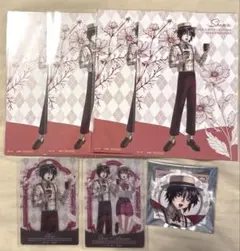 ガンダムSEED シン・アスカ　缶バッジ　キャラPic ポストカード①