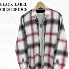 BLACK LABEL CRESTBRIDGE チェックシャツ　長袖シャツ