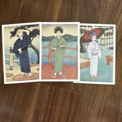 【僕のヒーローアカデミア】ポストカード3枚