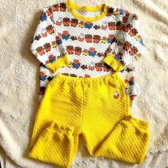 ユニクロ　ミッフィー　キルトパジャマ 90cm