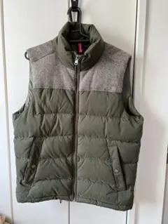 TOMMY HILFIGER オリーブグリーン ダウンベスト