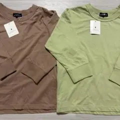 green label relaxing 長袖カットソー 2枚セット