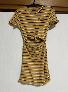 Bershka 半袖ミニワンピース レディース