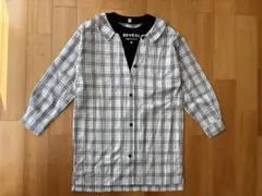 シャツワンピース　140