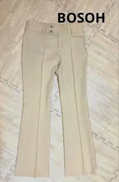 BOSOH/ベージュ36/センタープレスパンツ