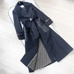 FENDI フェンディ 極美品 ズッカプリント 国内正規トレンチコート 38のサムネイル