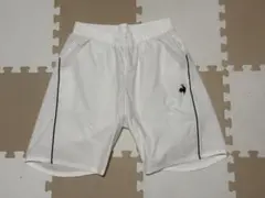 le coq sportif ホワイト ハーフパンツ L