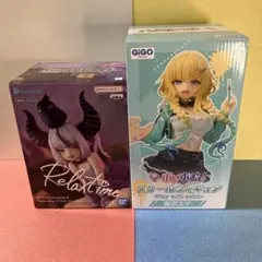 ホロライブ ラプラス・ダークネス/ぶいすぽっ！藍沢エマ　フィギュア2体セット！