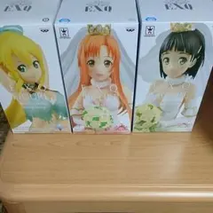 EXQ フィギュア リーファ、ウェディングアスナ、ウェディング直葉