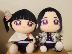 あ*)様 鬼滅の刃 ぬいぷりけ おすわりBIG4 胡蝶しのぶ、栗花落カナヲ　セッ
