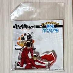 黒尾鉄朗 孤爪研磨 ウォーミングアップ 積みアクリル ハイキュー