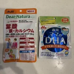 ディアナチュラ ディアナチュラスタイル 葉酸×鉄・カルシウム 森永ママのDHAのサムネイル