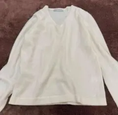 ダーマコレクション カシミヤ100% Vネック ニット