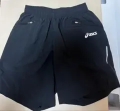 asics ランニングショーツ 黒 Lサイズ