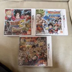 ドラゴンボール 3DSソフト 3本セット