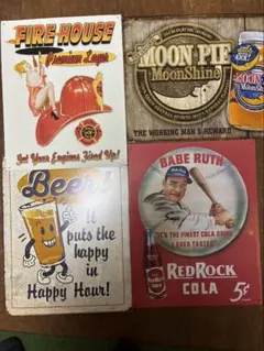 看板 アメリカンTED’S ROOT BEER（テッズ・ルートビア）ヴィンテージ 看板 アメリカンTED'S ROOT BEER（テッズ・ルートビア）ヴィンテージ