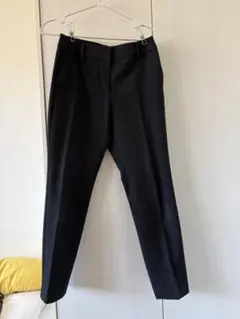 プラステ PLST ブラッシュドバックスティックパンツ ブラックS