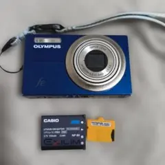OLYMPUS コンパクトデジカメVG-190 ブルー オリンパス - メルカリ