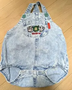 futafuta ミニボーロデニムロンパース 70cm