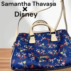 サマンサタバサ　ディズニー　コラボ　ショルダーバッグ　ミニボストンバッグ