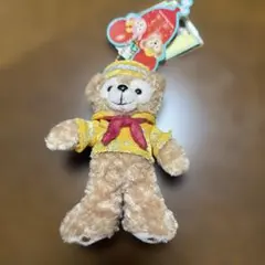 ディズニー ダッフィー ぬいぐるみバッジ 黄色