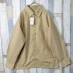 Clothing　新品未使用　シャツジャケット　M　フルジップ　羽織り　メンズ