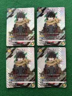 緑谷 出久 4枚 プロモ ユニオンアリーナ ユニチケ 僕のヒーロー