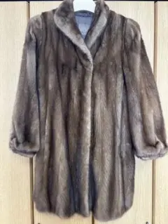 CRESCE'　クレッセ　MOONBAT　ミンク　毛皮　ミディアム　コート CRESCE 毛皮コート ミンクコート ミディアムロング MOON BAT 最高級