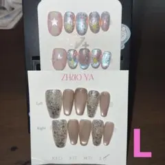 【L】ネイルチップ ２セット