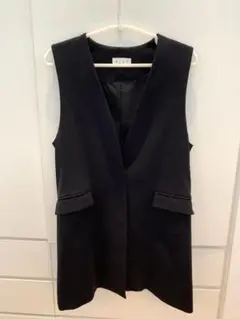 PLST ベスト ジレ ブラック