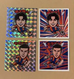 アルビレックス新潟 ビッグスワンシール 橋本健人選手　モラエス選手