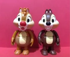 ディズニー　チップ&デール　首振りフィギュア