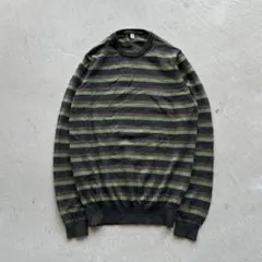 old uniqlo ボーダーロンT archive y2k短丈 - メルカリ