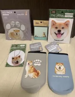 犬デザインのキャラクターグッズ6点セット