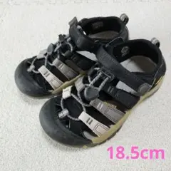 KEEN キッズサンダル ブラック　18.5cm