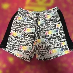 Zumba メンズハーフパンツ カラフルデザイン